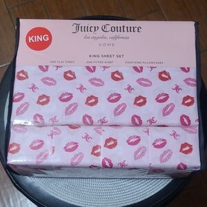 💋Juicy Couture King Sheet Set